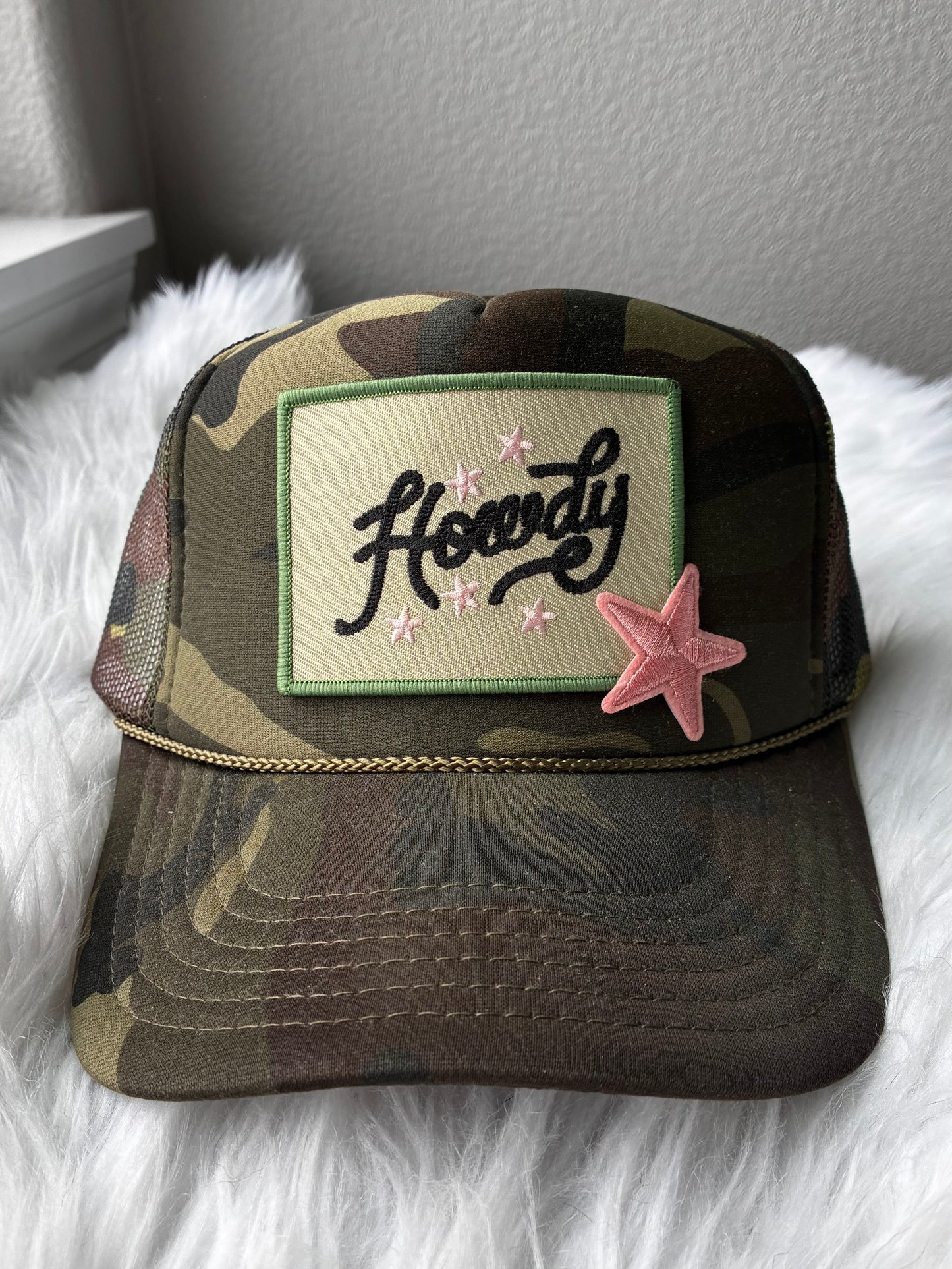 Camo Howdy Trucker