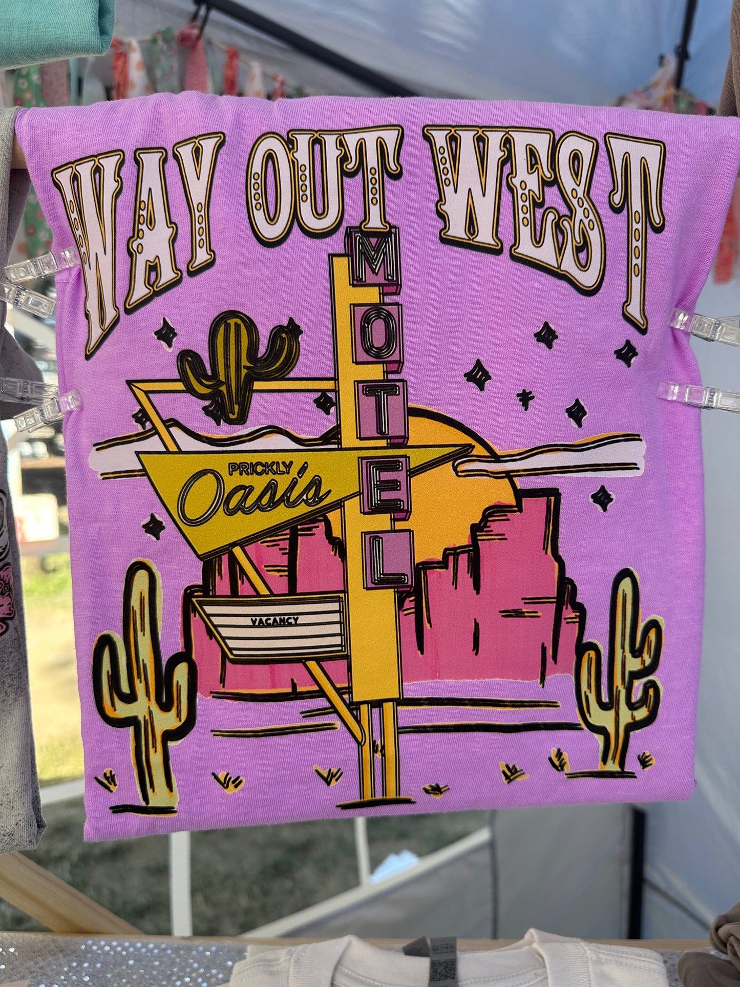 Way Out West Neon Tee