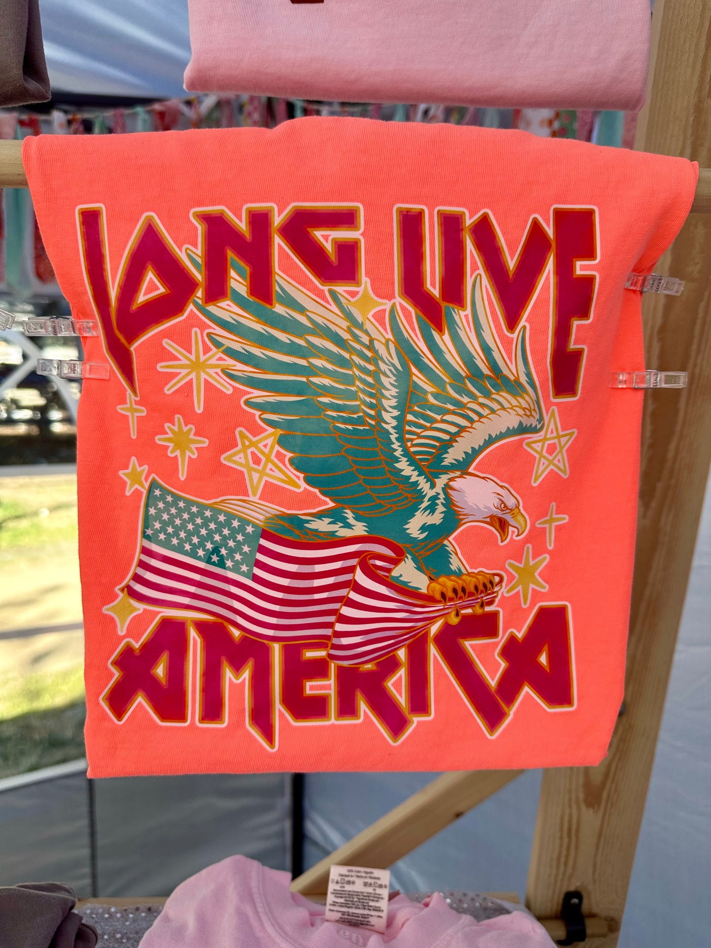 Long Live America Neon Tee