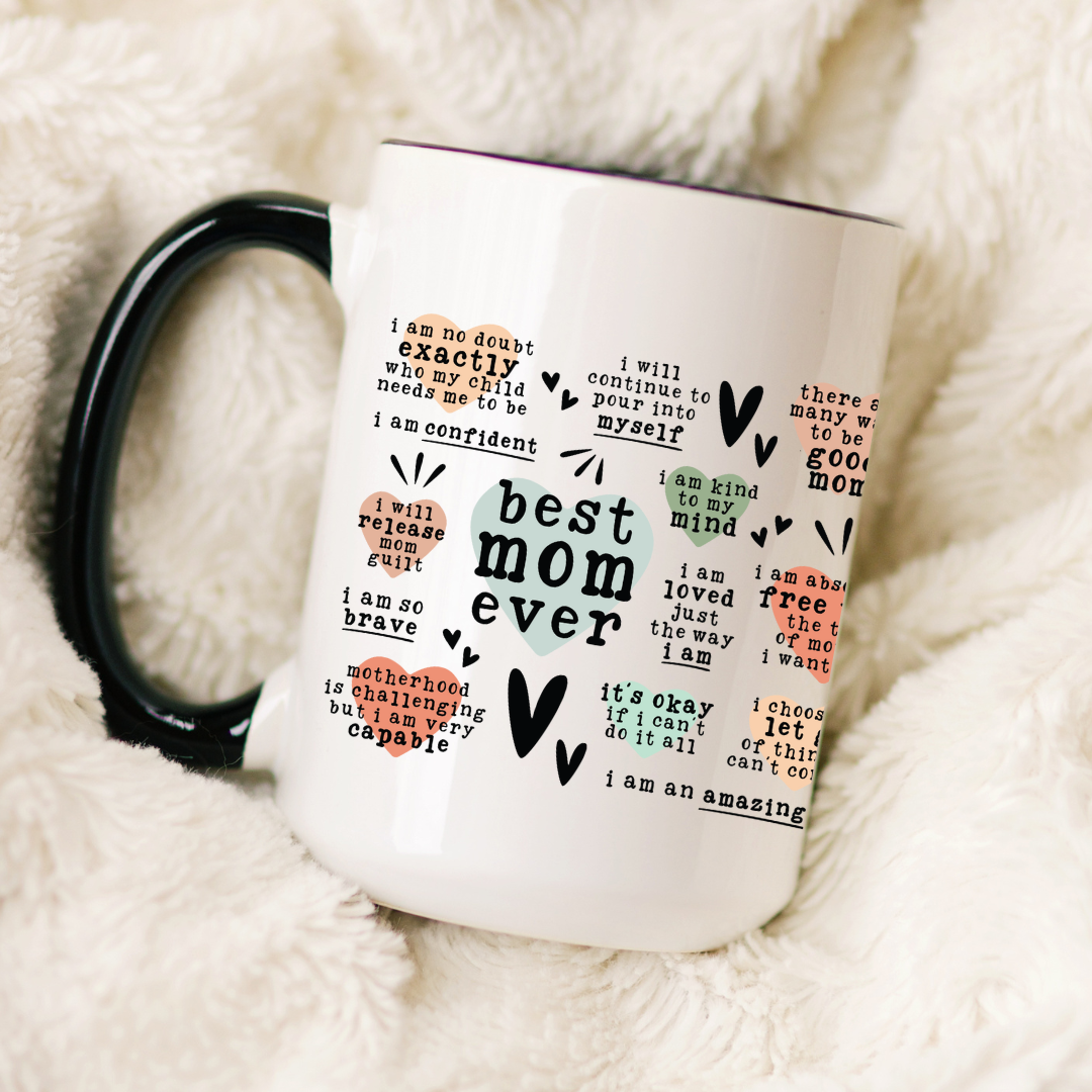 Best Mom Mug (neutrals)