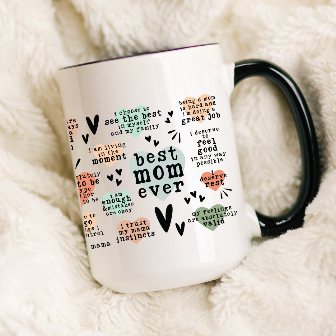 Best Mom Mug (neutrals)