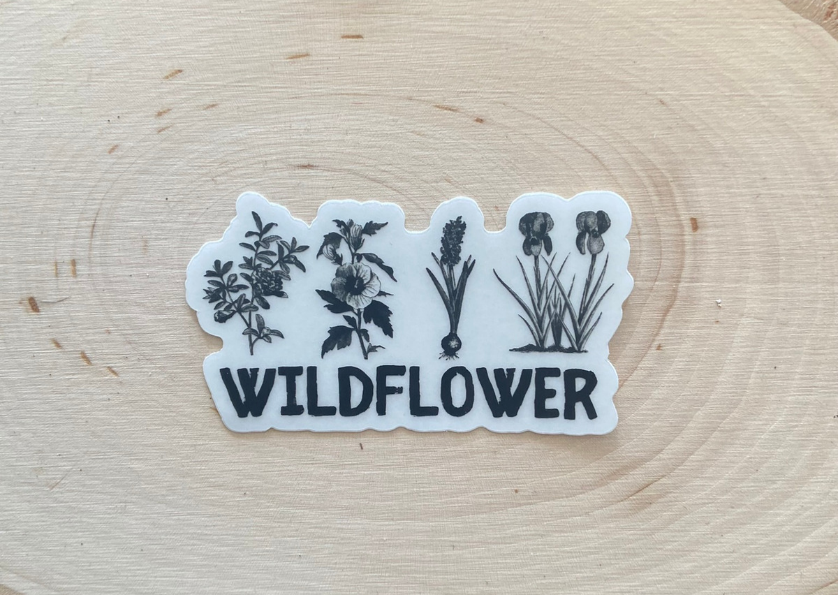 Wildflower Sticker