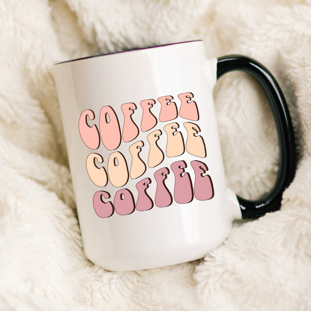 Coffee x 3 Mug