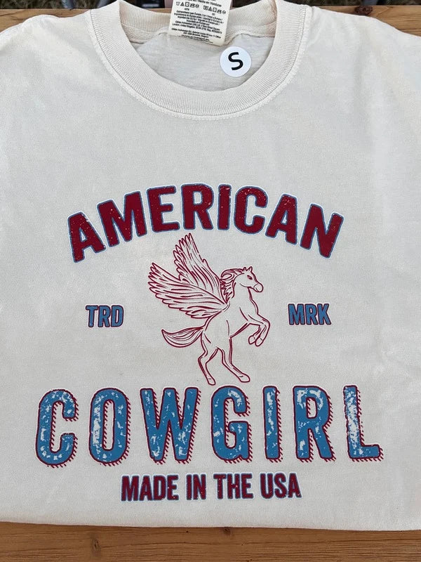 American Cowgirl Boxy Tee