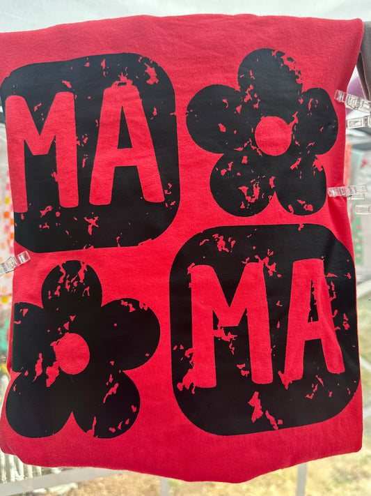 MAMA flower Tee