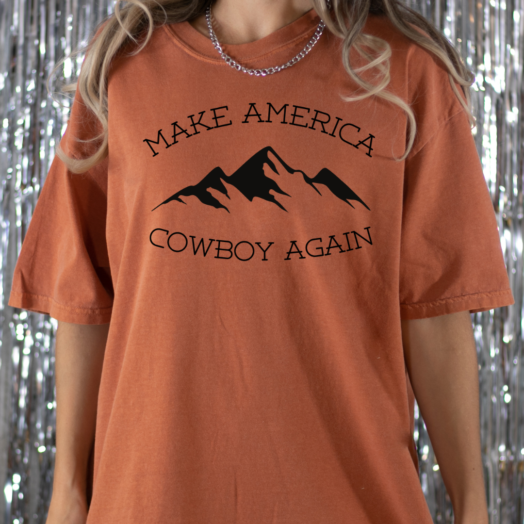 Make America Cowboy Tshirt