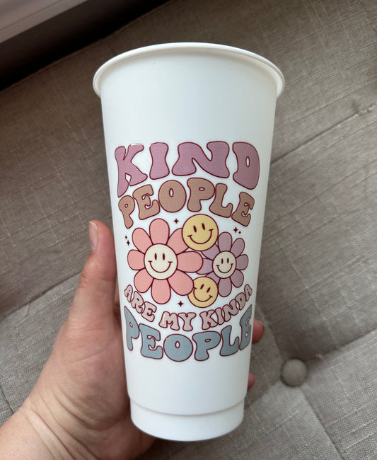 Kind people Cold Cup - white