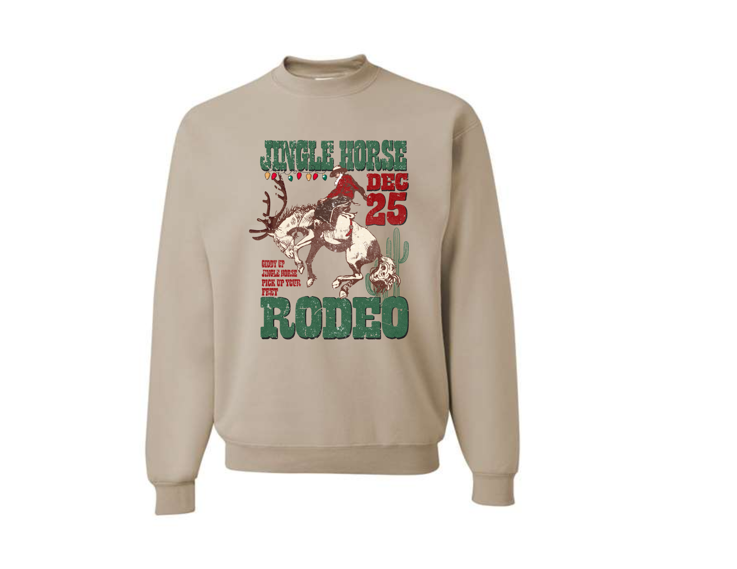 Jingle Horse Crewneck