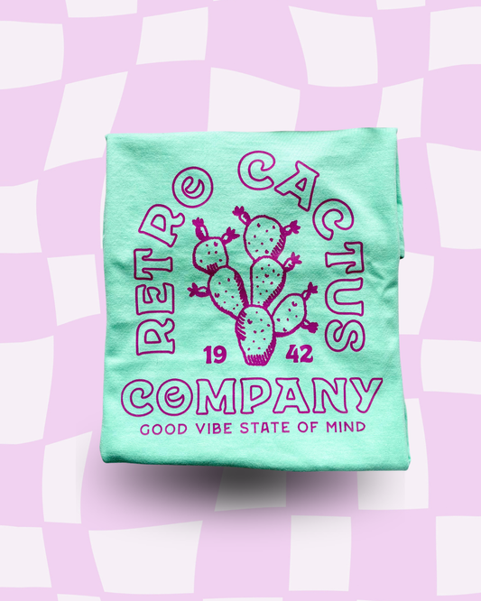 Retro Cactus Tee