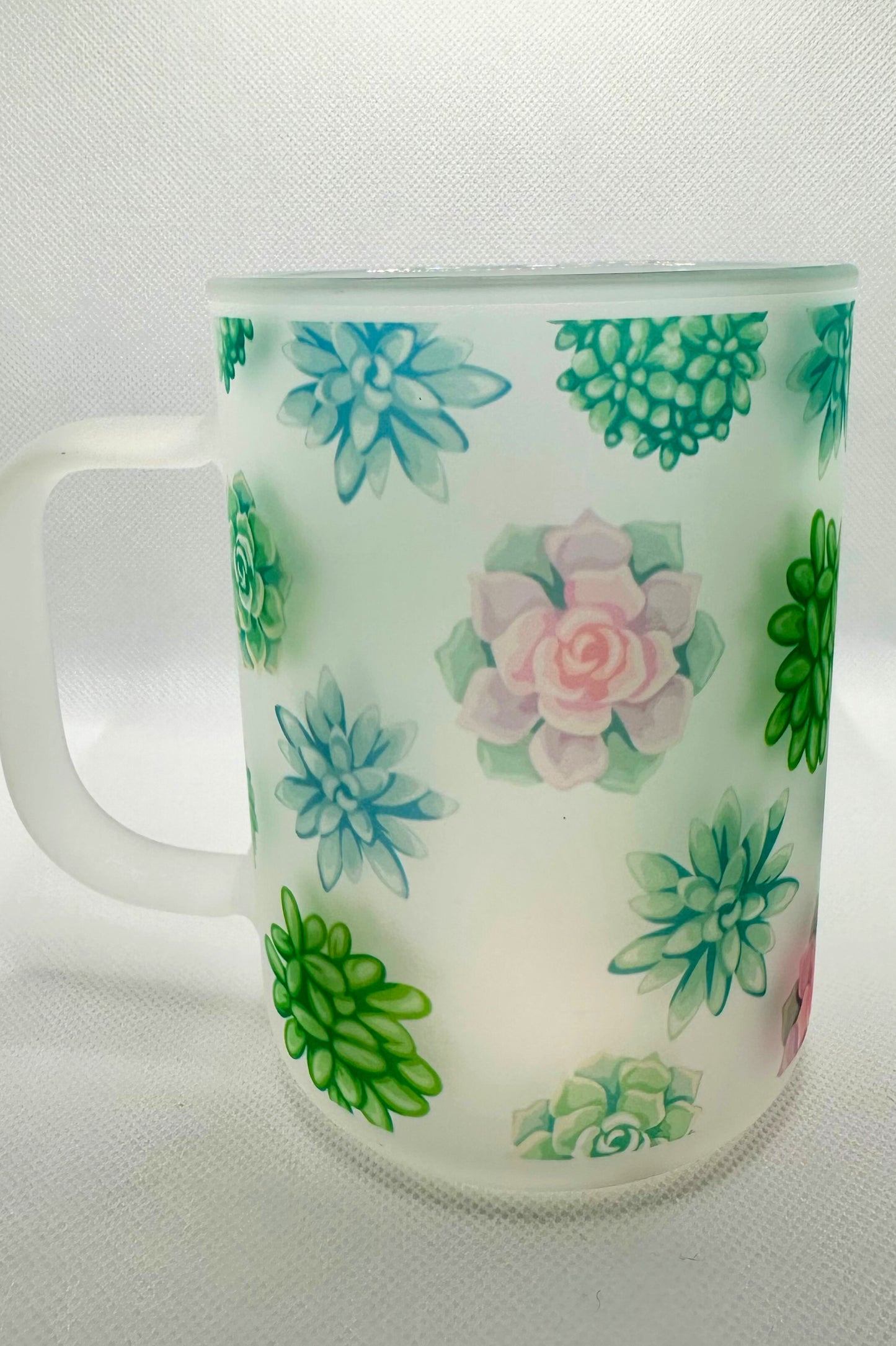 Succulent Frosted Mug