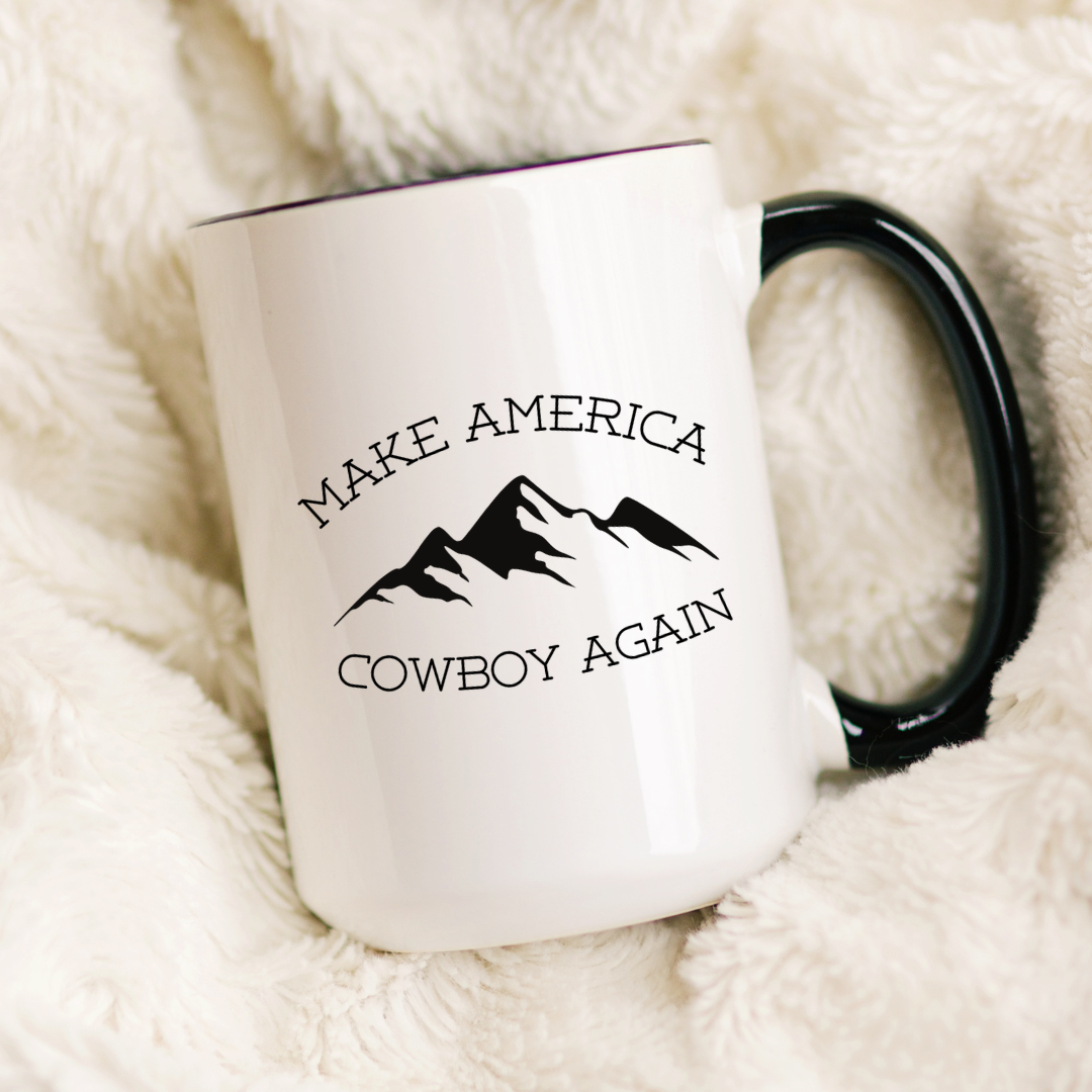 Make America Cowboy Again Coffee Mug